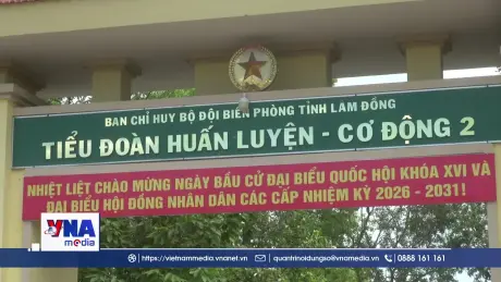 Lâm Đồng: Tiểu đoàn Huấn luyện- Cơ động 2 sẵn sàng cho ngày bầu cử sớm