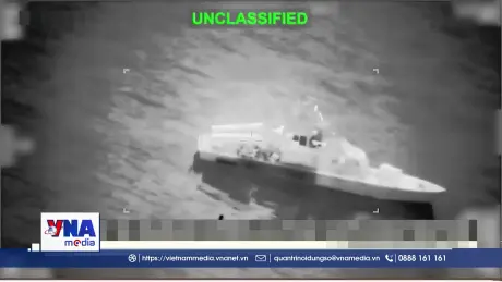 Mỹ phá hủy tầu rải thủy lôi gần Hormuz