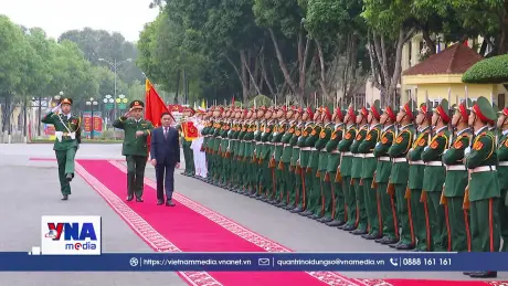 Thường trực Ban Bí thư chủ trì làm việc với Ban Thường vụ Quân đoàn 12