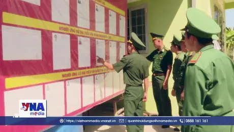 Xã cù lao Tân Phú Đông chuẩn bị sẵn sàng cho ngày bầu cử