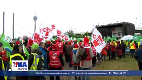 Làn sóng đình công của nhân viên vận tải châu Âu