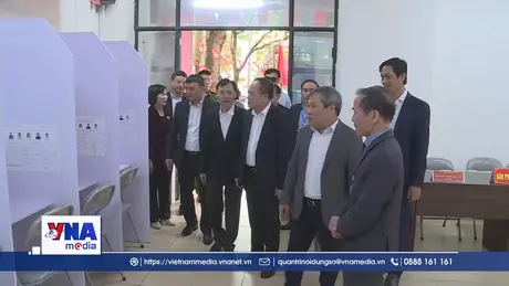 Hà Nội tăng cường bảo đảm an ninh tại các điểm bỏ phiếu