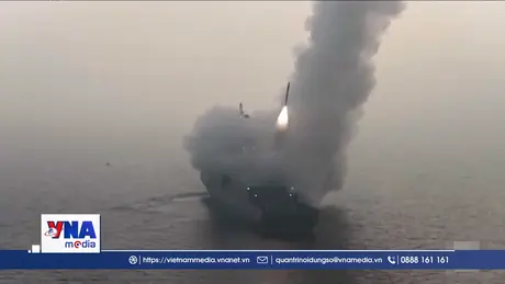 Triều Tiên phóng thử tên lửa từ tàu khu trục