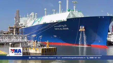 63.000 tấn LNG từ Trung Đông an toàn cập cảng Thị Vải
