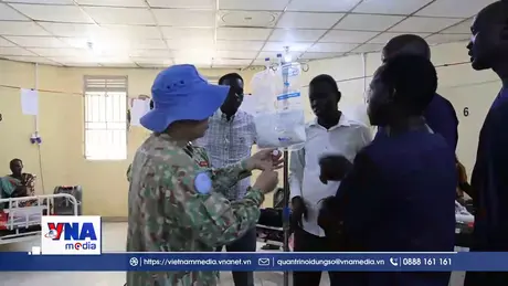 Lực lượng GGHB Việt Nam triển khai hoạt động hỗ trợ y tế tại Nam SuDan