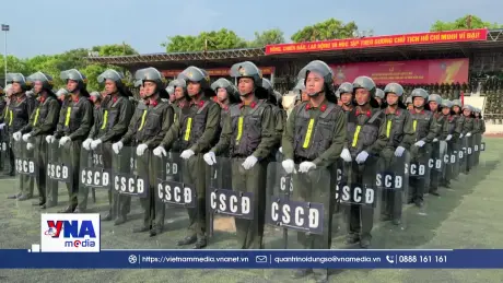 Rèn luyện bản lĩnh chiến sĩ Công an nhân dân