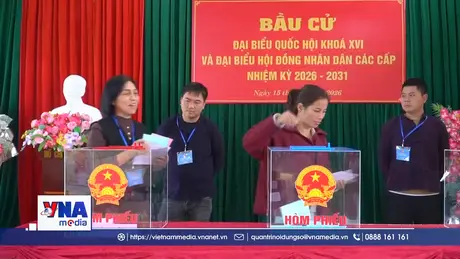 Cao Bằng tổ chức diễn tập công tác bầu cử