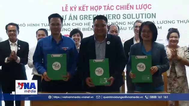 Ra mắt mô hình tuần hoàn trong nông nghiệp thích ứng với biến đổi khí hậu