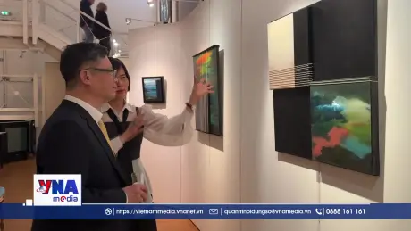 Họa sĩ người Việt kết nối nghệ thuật tại Paris