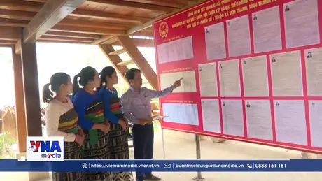 Ngày hội bầu cử lan tỏa tới bản làng vùng cao Thanh Hóa