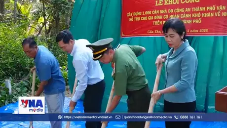 Cần Thơ khởi công xây dựng 1.000 căn nhà cho gia đình chính sách