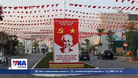 Quảng Ninh rực rỡ cờ hoa trước ngày bầu cử