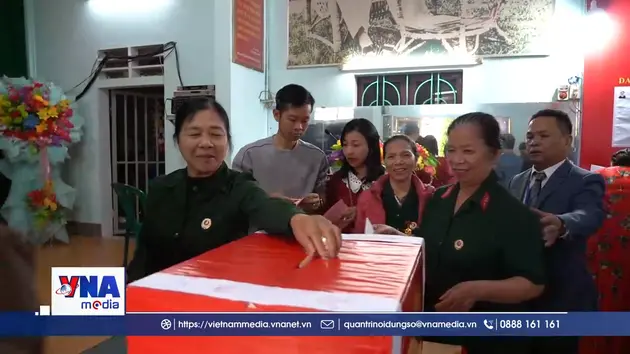 Tưng bừng ngày bầu cử ở vùng “đất lửa” Quảng Trị