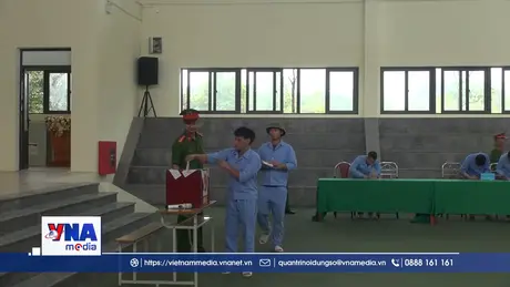 Những lá phiếu tại điểm bầu cử đặc biệt ở xứ Thanh