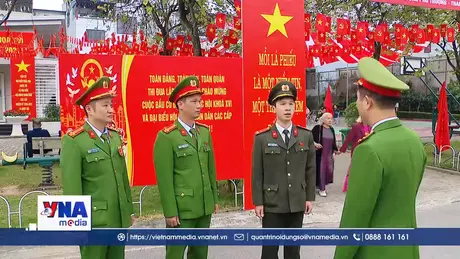 Công tác đảm bảo an ninh trật tự và dấu ấn bầu cử chính quyền 2 cấp