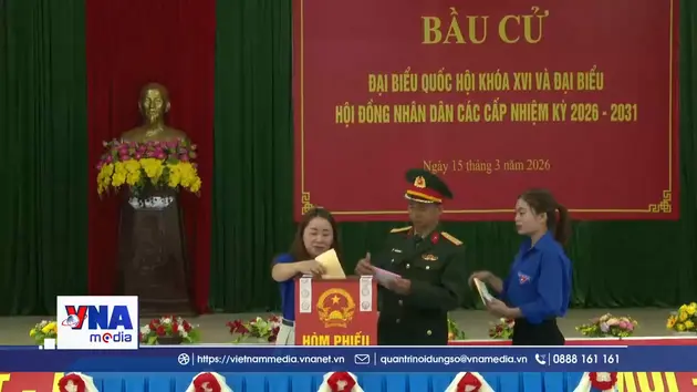 Đặc khu Cồn Cỏ rộn ràng ngày bầu cử