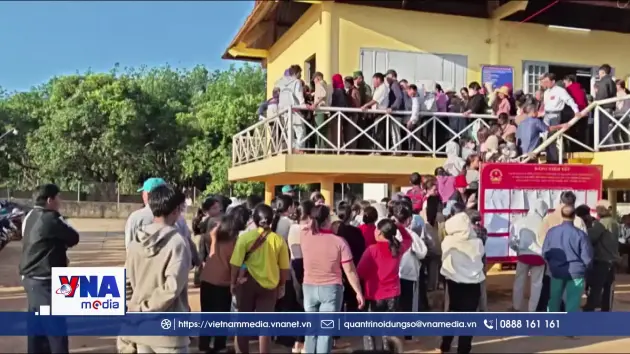 Cử tri Đồng Nai hân hoan đi bầu cử