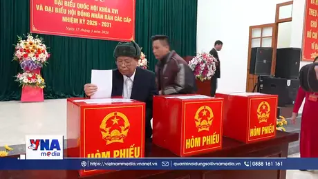 Ứng dụng công nghệ thông tin cập nhật số liệu bầu cử ở Lạng Sơn