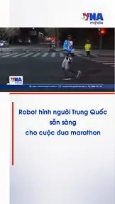 Robot hình người Trung Quốc sẵn sàng cho cuộc đua marathon
