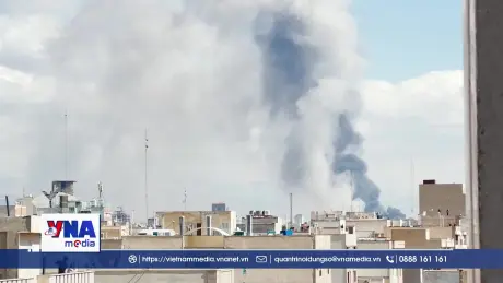 Israel tiến hành đợt không kích mới tại Iran