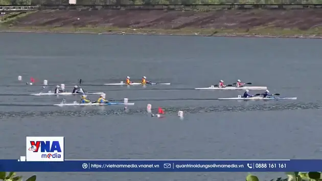 Khai mạc Giải đua thuyền Rowing và Canoeing