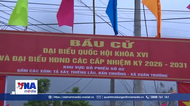 Cao Bằng: Tỷ lệ cử tri tham gia bầu cử đạt trên 99,93%