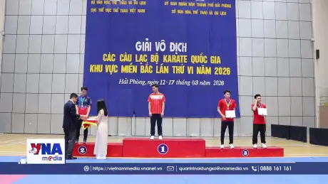 Hà Nội vô địch giải CLB karate quốc gia khu vực miền Bắc