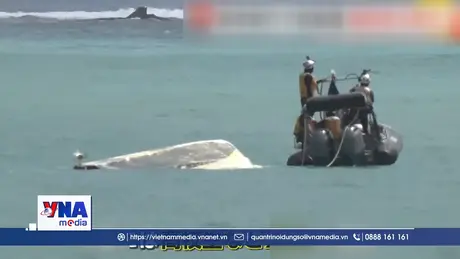 Lật thuyền chở học sinh tại Nhật Bản