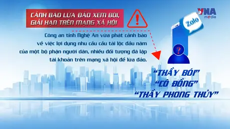 An ninh 365+ ngày 17/3: Cảnh báo lừa đảo xem bói, giải hạn trên mạng xã hội
