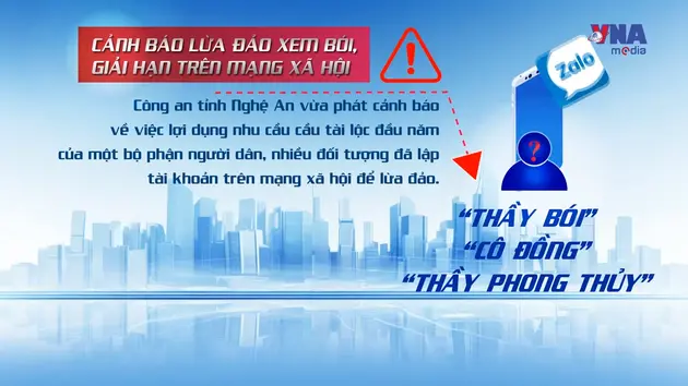 An ninh 365+ ngày 17/3: Cảnh báo lừa đảo xem bói, giải hạn trên mạng xã hội