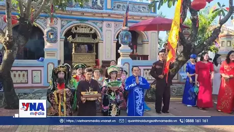 Sôi nổi lễ hội “Chùa Bà - Cảng thị Nước Mặn