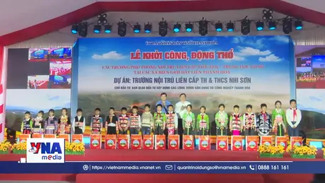 Thanh Hóa khởi công xây dựng trường nội trú liên cấp tại vùng cao