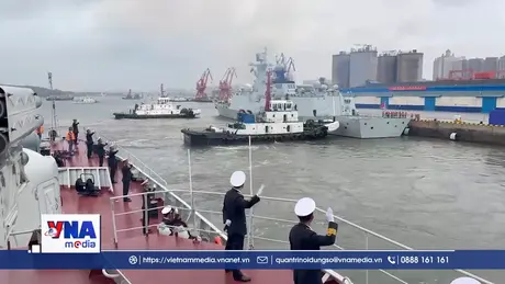 Khởi hành tuần tra liên hợp hải quân Việt Nam – Trung Quốc