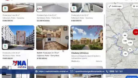 Giá bất động sản tại Praha tăng mạnh