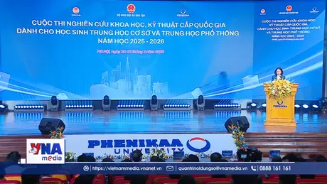 Hơn 240 dự án tranh tài tại cuộc thi khoa học kỹ thuật quốc gia