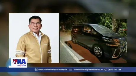 Xe chở nghị sĩ Thái Lan bị tấn công