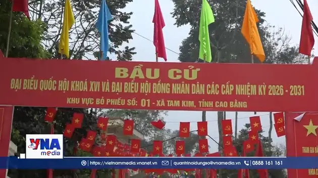 Cao Bằng công bố danh sách đại biểu trúng cử HĐND tỉnh