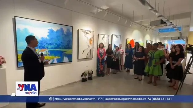 Quảng bá văn hóa Việt Nam tại Singapore thông qua hội họa