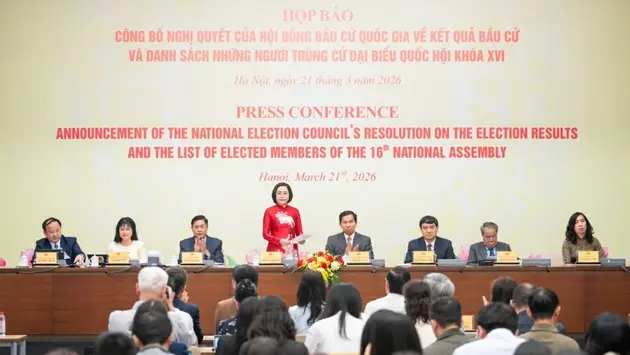 Công bố 500 người trúng cử đại biểu Quốc hội khóa 16