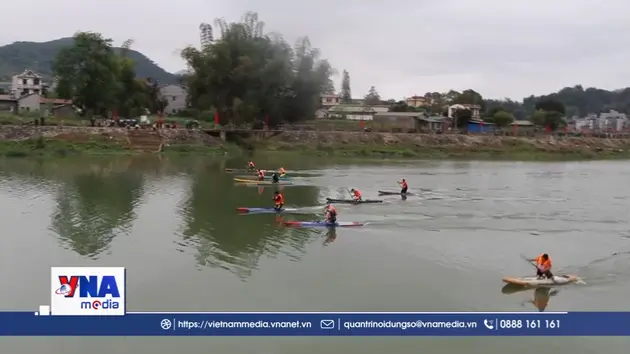 Giải đua Sup race phường Thục Phán, Cao Bằng