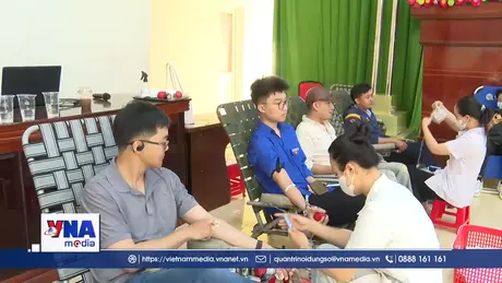 Lan tỏa nghĩa cử cao đẹp từ hành động hiến máu đầu Xuân