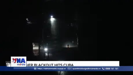 Cuba lại mất điện toàn quốc