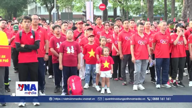 Ngày chạy Olympic vì sức khỏe toàn dân tại TP.HCM