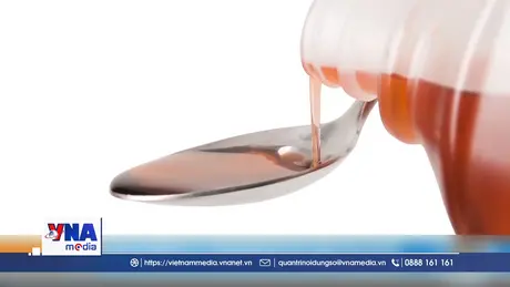 Mỹ thu hồi gần 90.000 chai thuốc ibuprofen dành cho trẻ em