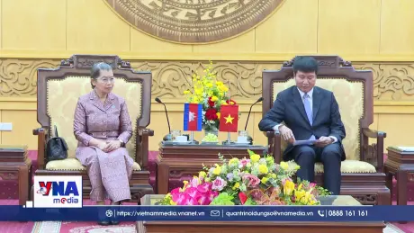 Đoàn đại biểu cấp cao Campuchia thăm và làm việc tại tỉnh Ninh Bình