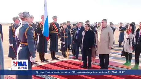 Thủ tướng Phạm Minh Chính bắt đầu thăm chính thức Liên bang Nga