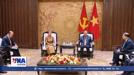 Việt Nam - Campuchia tăng cường hợp tác trong công tác Mặt trận