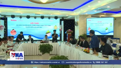 Đồng bằng sông Cửu Long đối mặt thách thức sống còn về nguồn nước