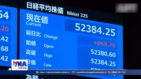 Chứng khoán châu Á phản ứng tích cực trước tuyên bố của Mỹ