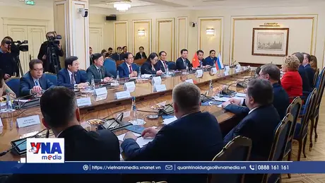 Thủ tướng Phạm Minh Chính hội kiến Chủ tịch Thượng viện Nga